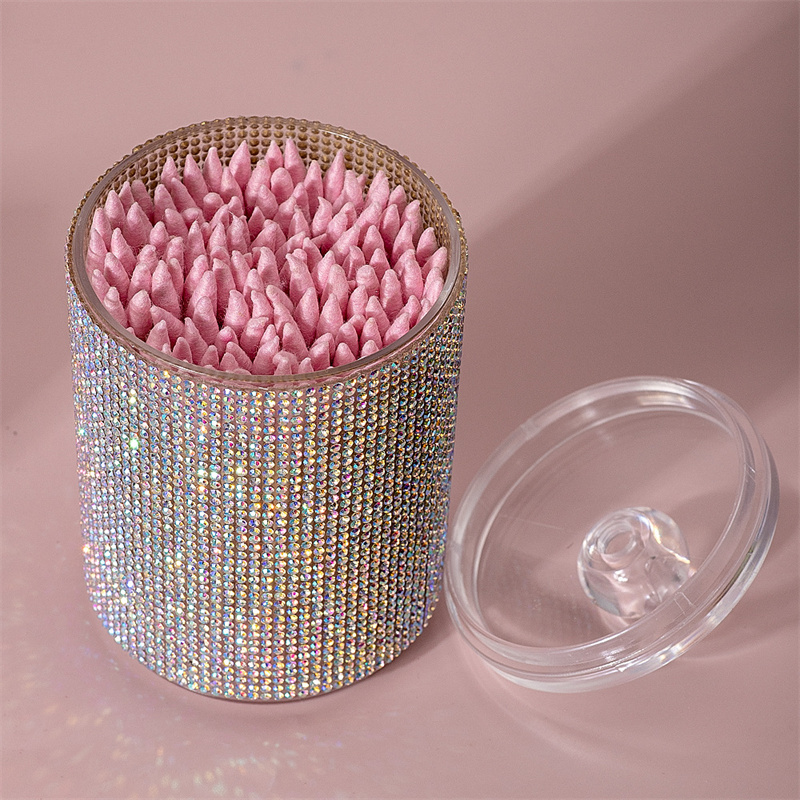 Luxury Diamond Cotton Swabs St - Luxury Skincare And Makeup Brands reseña y precio