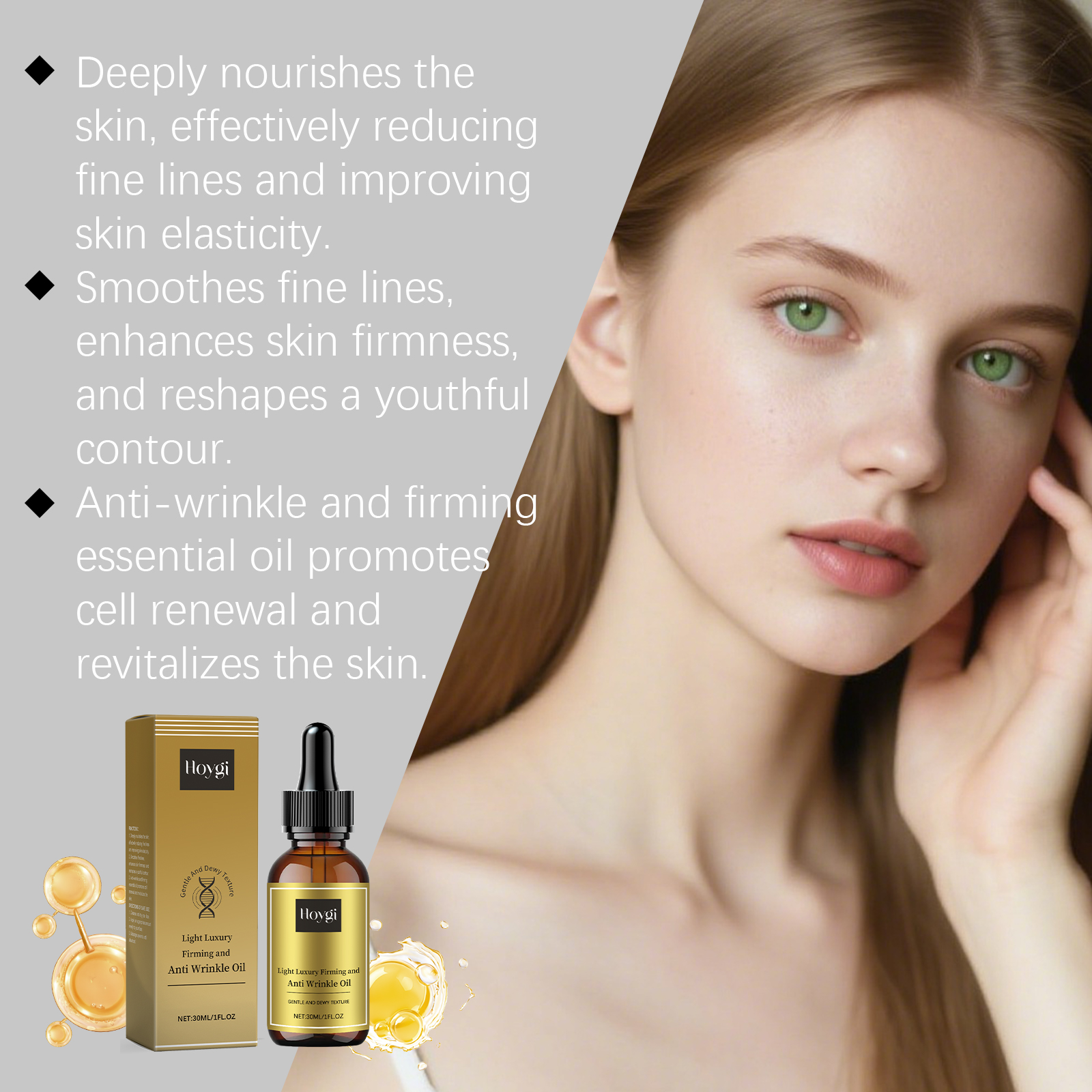 Firming Facial Care Oil Liftin - Luxury Natural Skincare reseña y precio