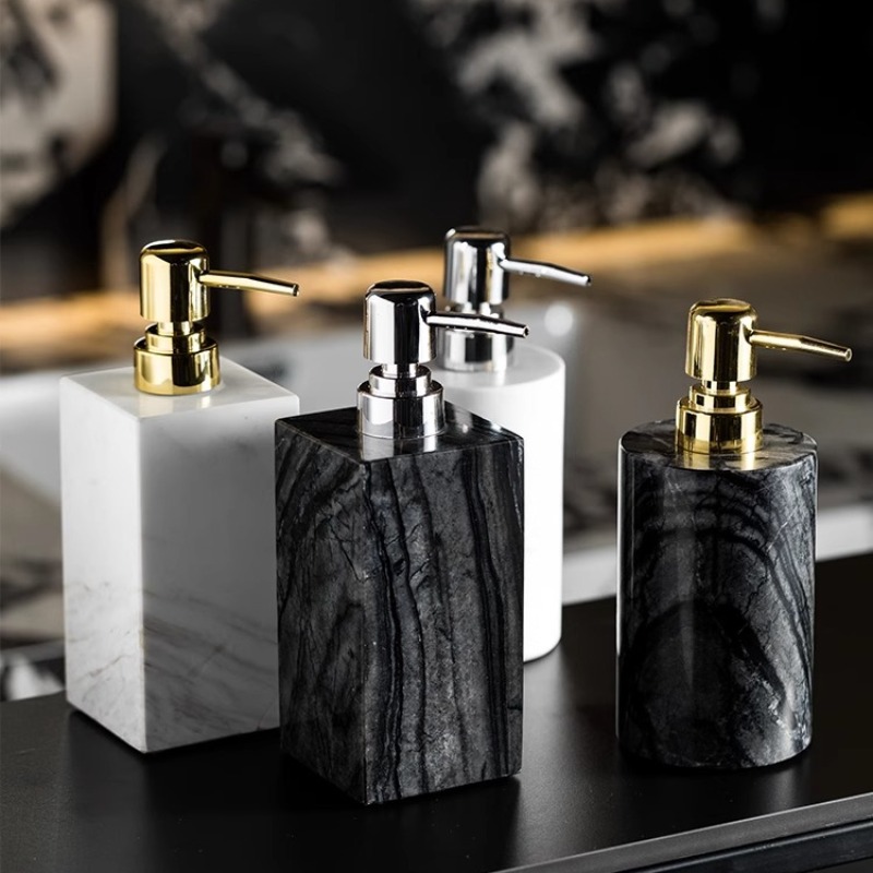 Natural Marble Soap Dispenser  - Luxury Natural Skincare reseña y precio