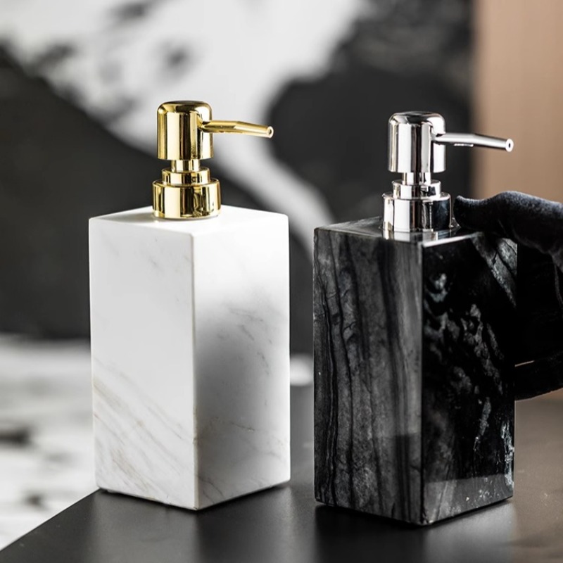 Natural Marble Soap Dispenser  - Luxury Natural Skincare reseña y precio