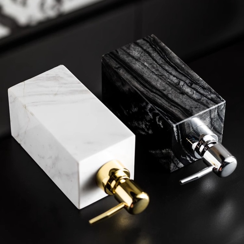 Natural Marble Soap Dispenser  - Luxury Natural Skincare reseña y precio